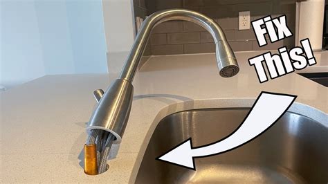 how to fix moen kitchen faucet handle|Fix loose handle on moen kitchen faucet